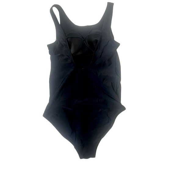 MOTHERHOOD‎ MATERNITY Black Beach Bump Graphic One Piece Swmsuit - Picture 3 of 5